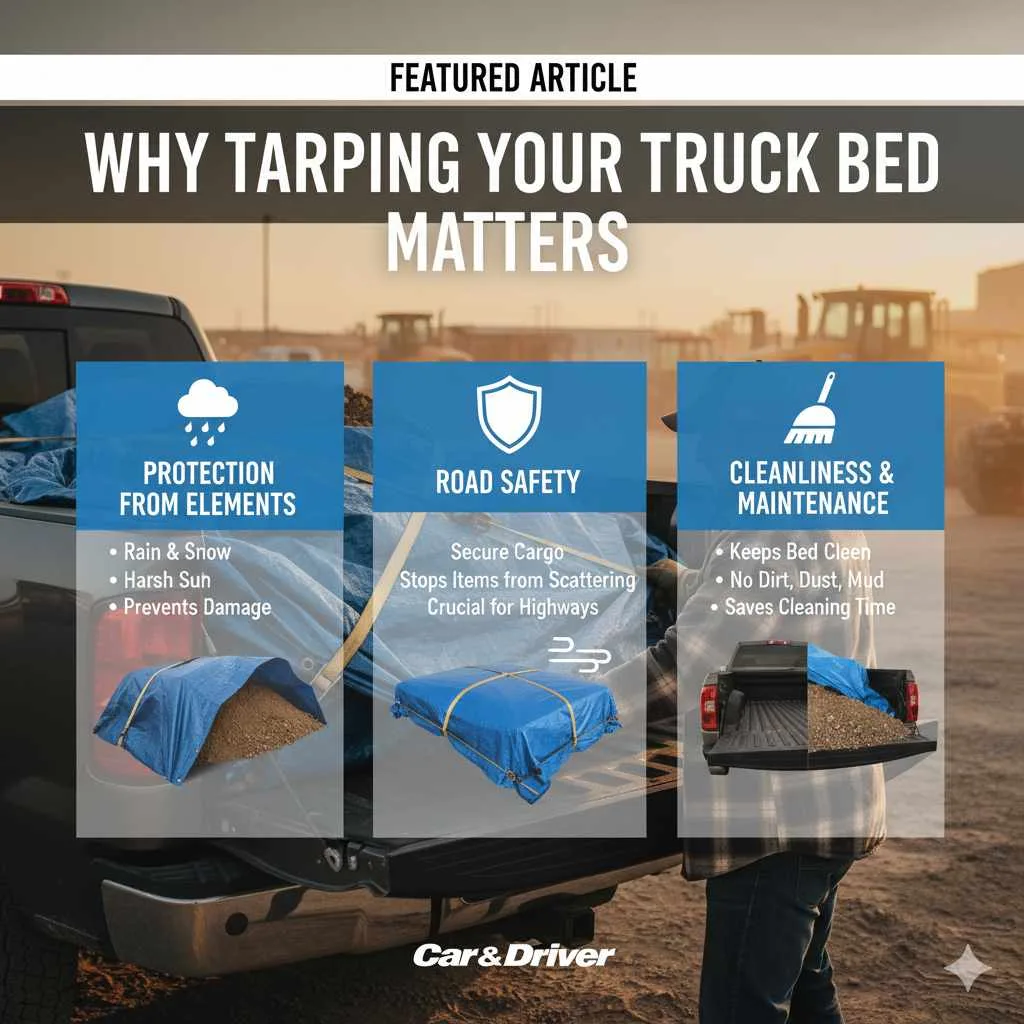 Why Tarping Your Truck Bed Matters