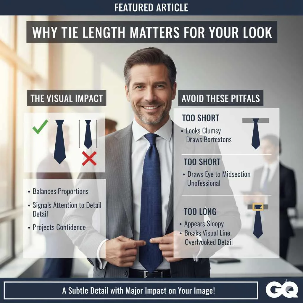 Why Tie Length Matters for Your Look