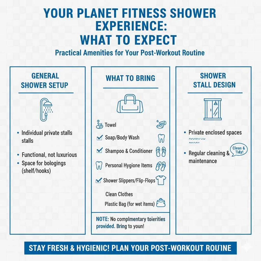 Your Planet Fitness Shower Experience