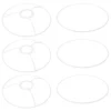 PATIKIL 8 Inch Lamp Shade Ring Frame