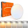 12-Inch Flush Mount LED Ceiling Light, 5-Color Selectable