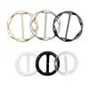 Shirt Tie Clips (Scarf Ring Style), 6-Pack