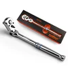 Flex Head Ratchet with Quick-Release, 90-Tooth