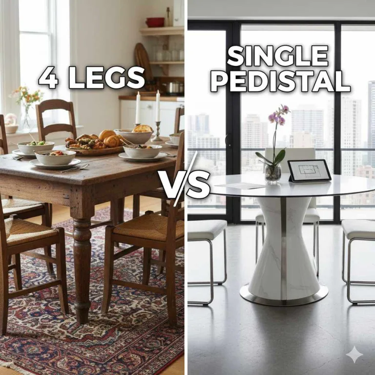 4 Legs vs Single Pedestal