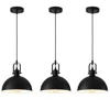 Susurise Farmhouse Pendant Lights, 3-Pack, Matte Black