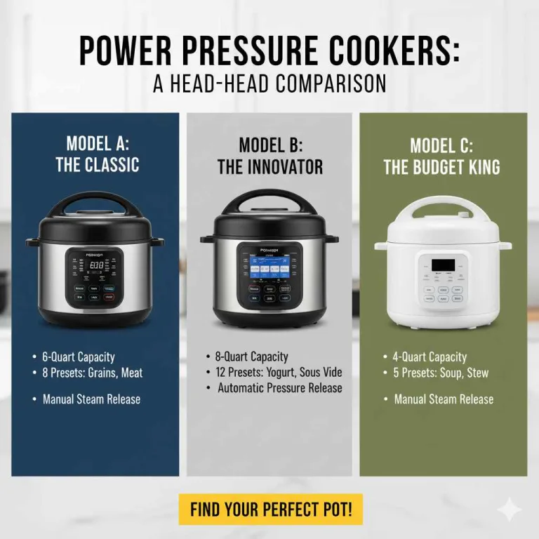 Compare Power Pressure Cookers