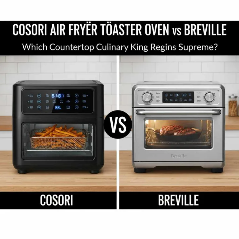 Cosori Air Fryer Toaster Oven vs Breville