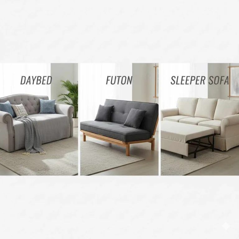 Daybed vs Futon vs Sleeper Sofa