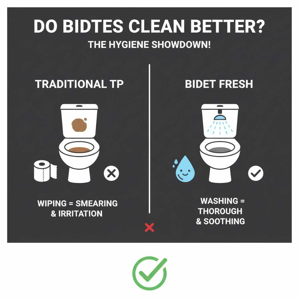 Do Bidets Clean Better