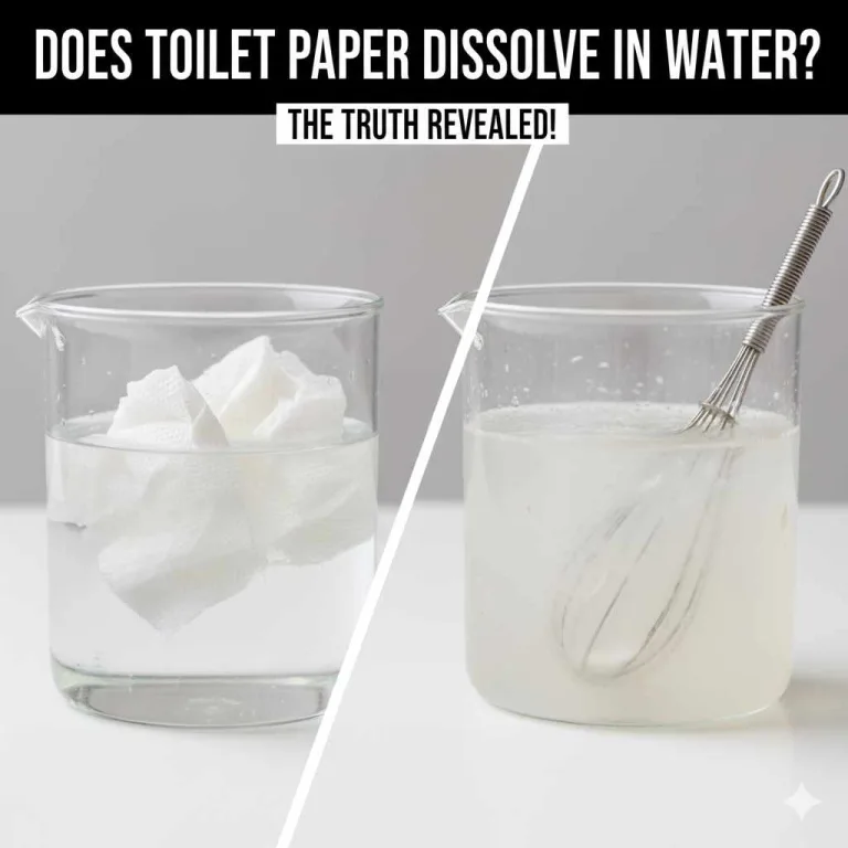 Does Toilet Paper Dissolve in Water?
