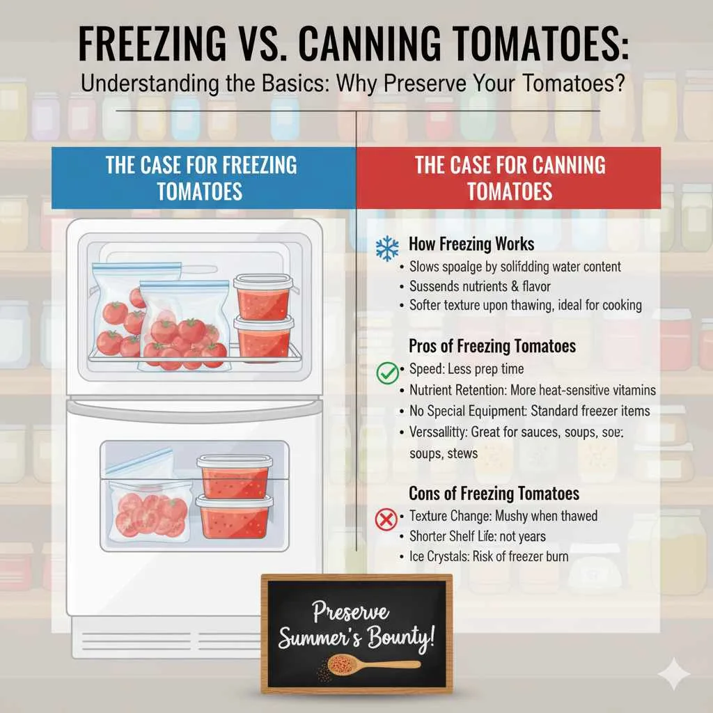 Freezing vs Canning Tomatoes: Your Essential Guide