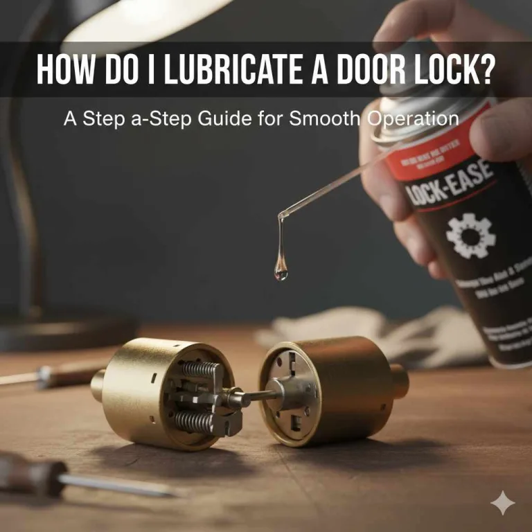 How Do I Lubricate A Door Lock