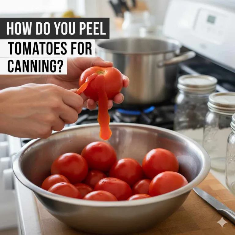 How Do You Peel Tomatoes For Canning