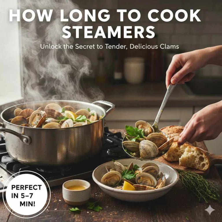 How Long To Cook Steamers