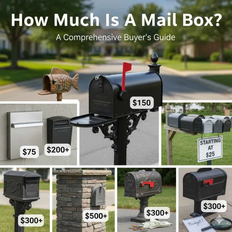 How Much Is A Mail Box