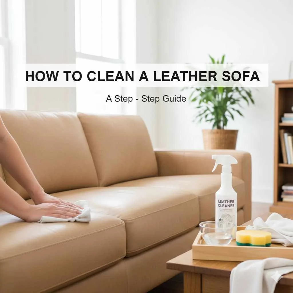 How To Clean A Leather Sofa: Best Effortless Guide