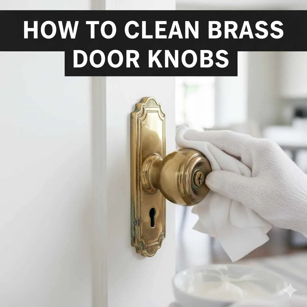 How To Clean Brass Door Knobs