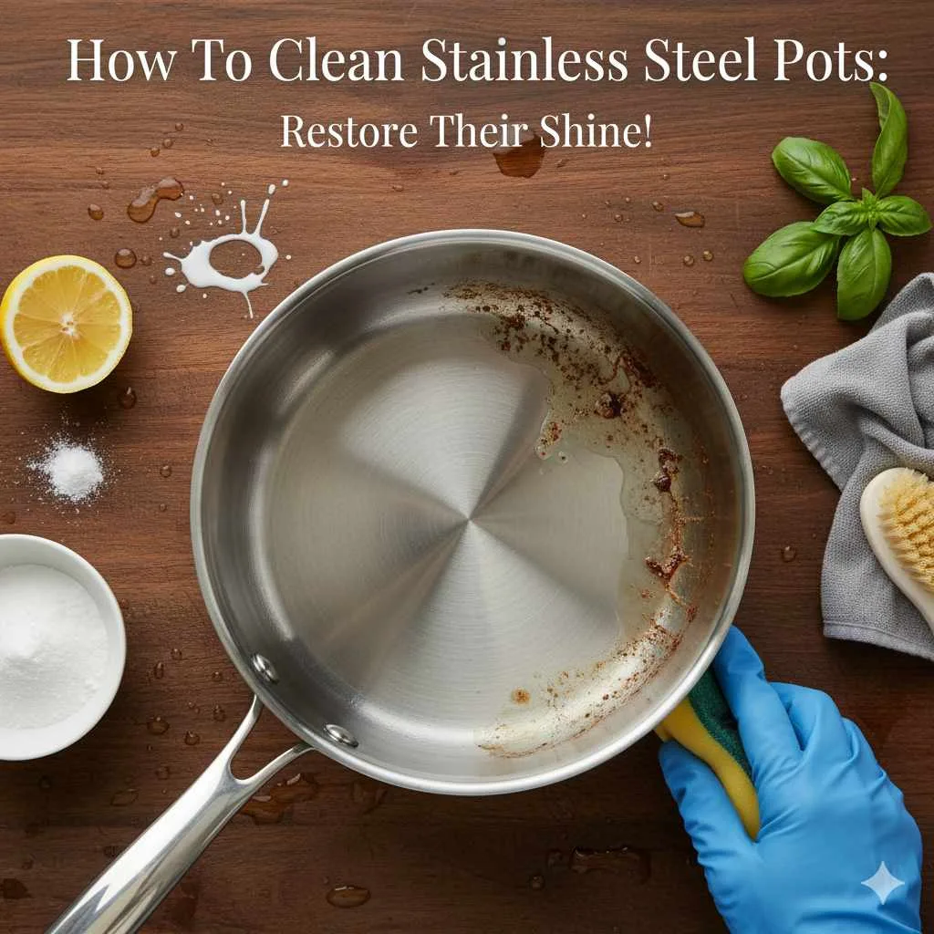 How To Clean Stainless Steel Pots