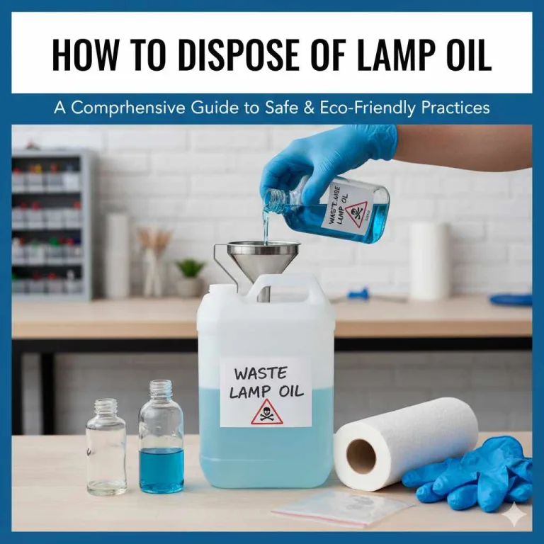 How To Dispose Of Lamp Oil