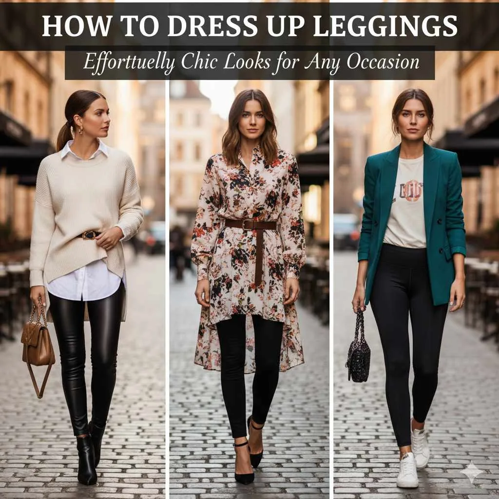 How To Dress Up Leggings