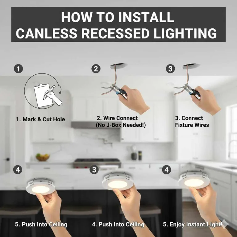 How To Install Canless Recessed Lighting