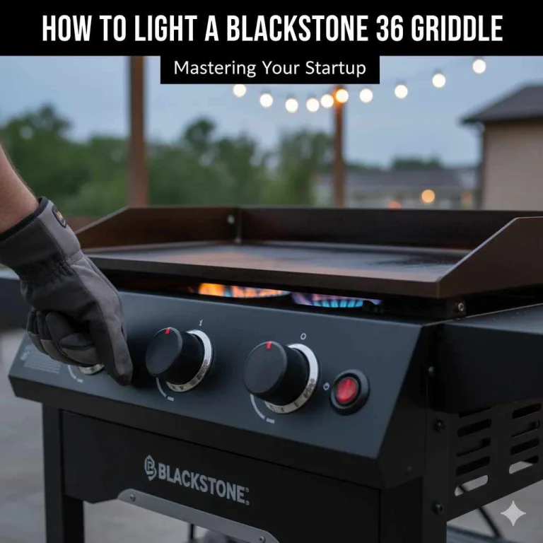 How To Light Blackstone 36 Griddle