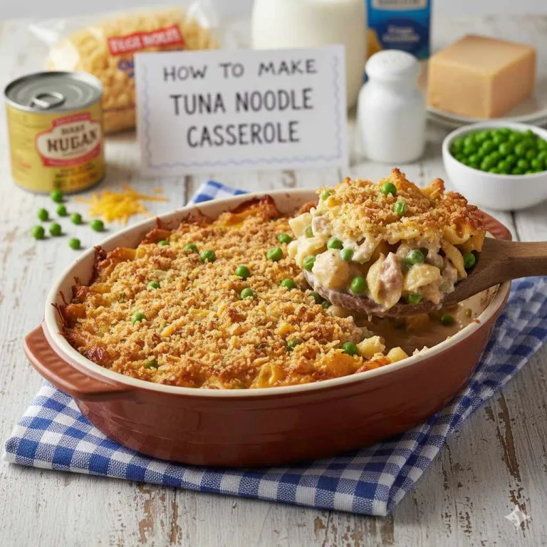 How To Make Tuna Noodle Casserole