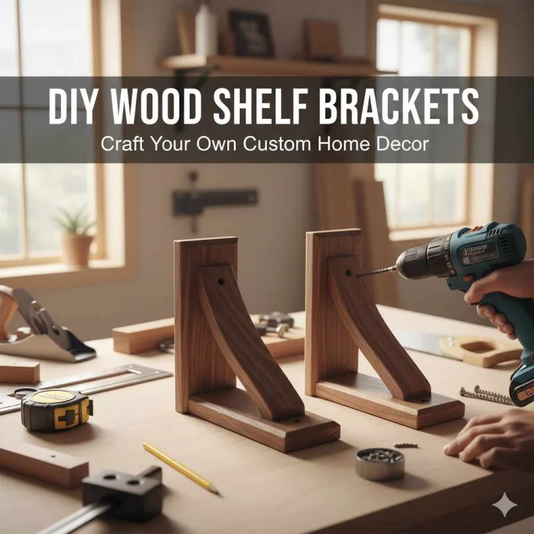 How To Make Wood Shelf Brackets