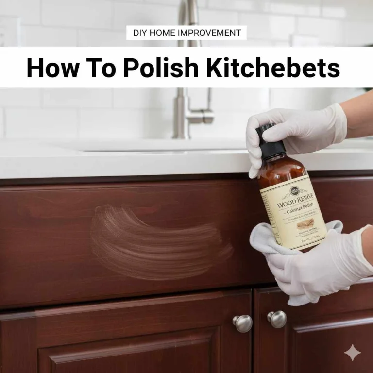 How To Polish Kitchen Cabinets