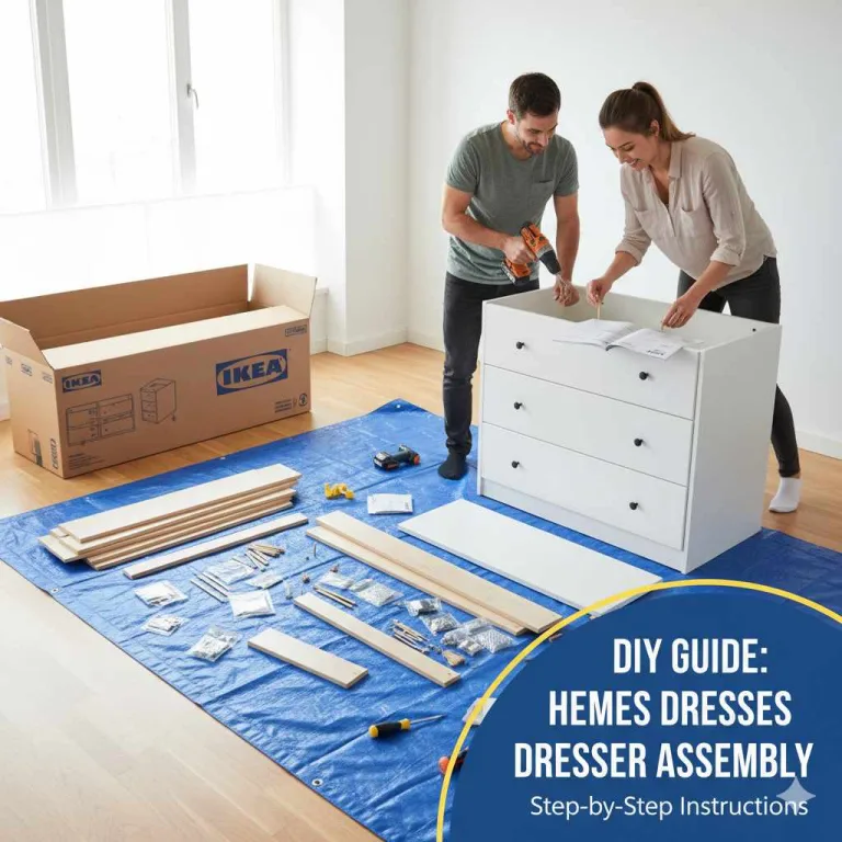 How To Put Together HEMNES Dresser