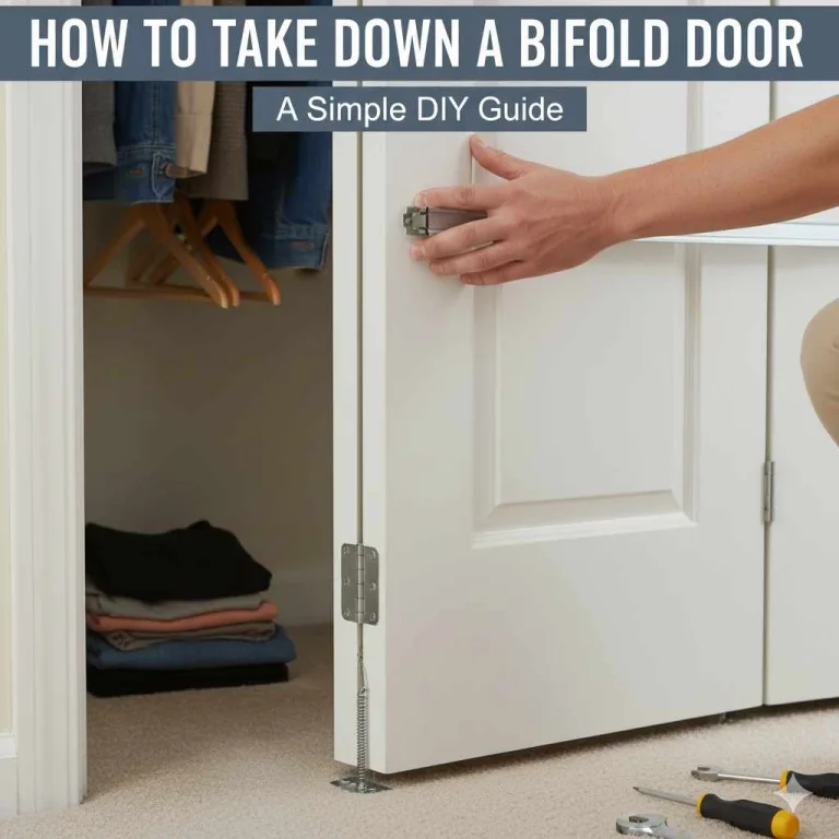 How To Take Down A Bifold Door