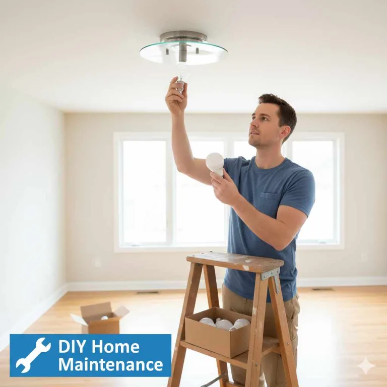 How to Change a Light Bulb in Ceiling Fixture