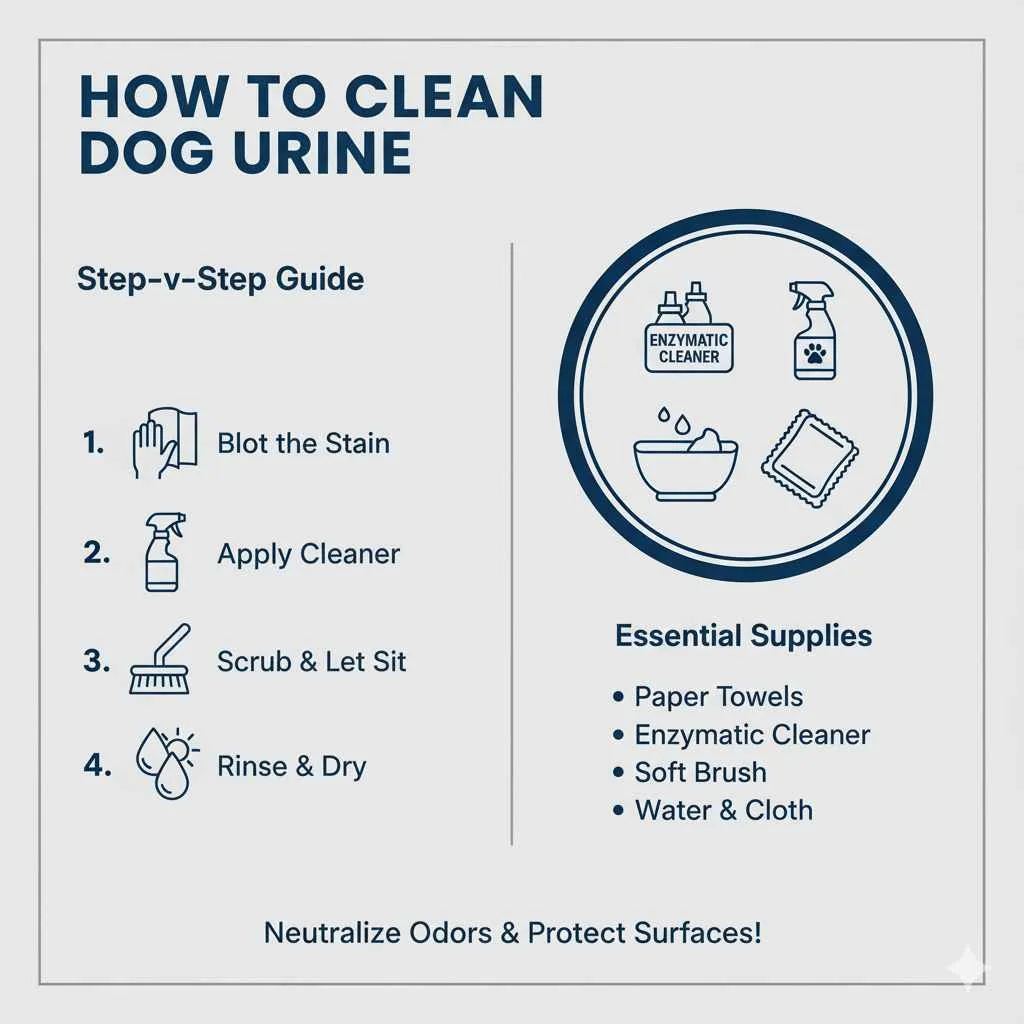 How to Clean Dog Urine