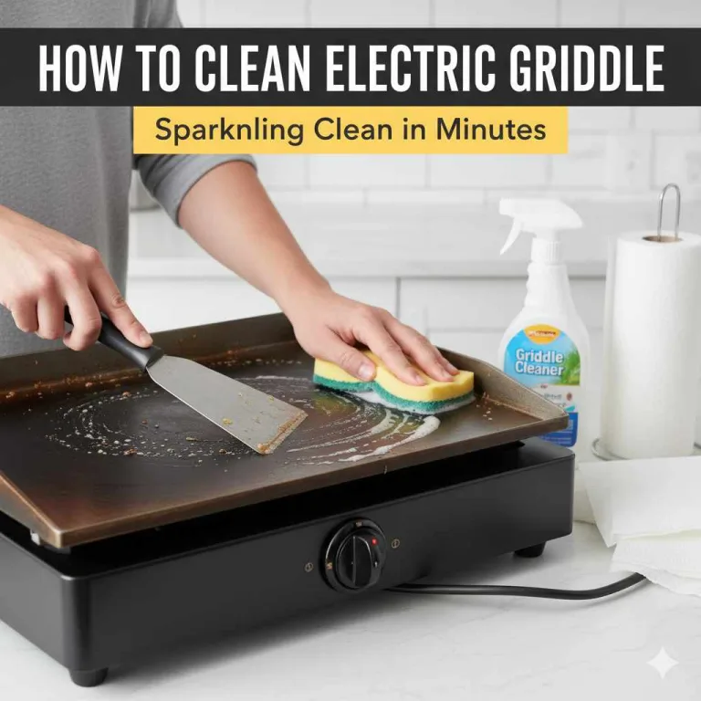How to Clean Electric Griddle