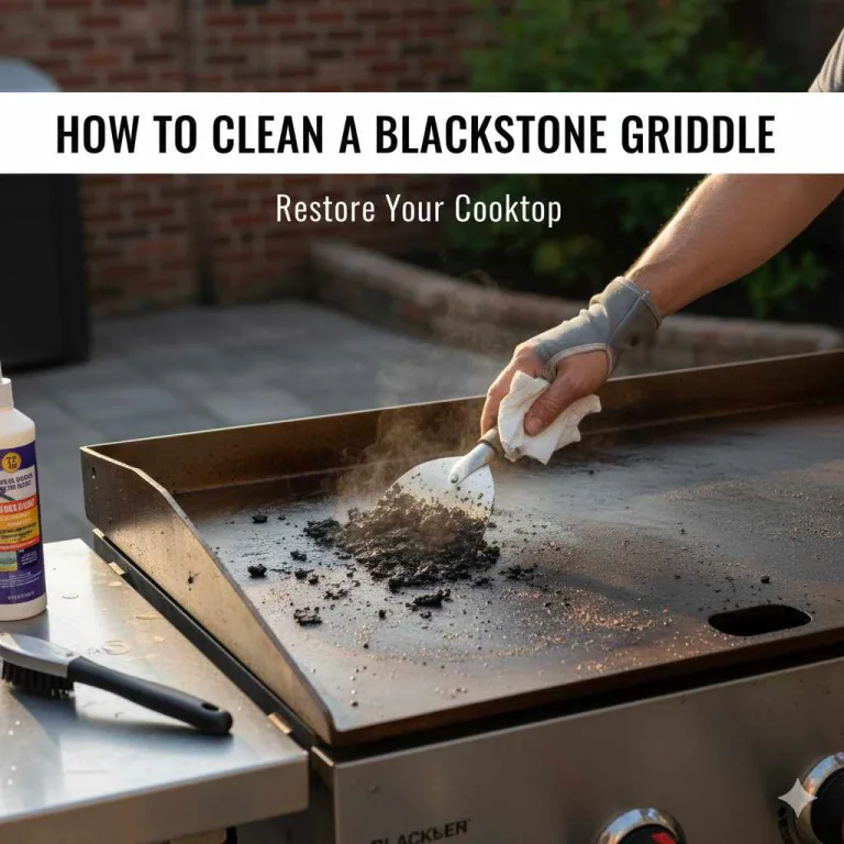 How to Clean a Blackstone Griddle