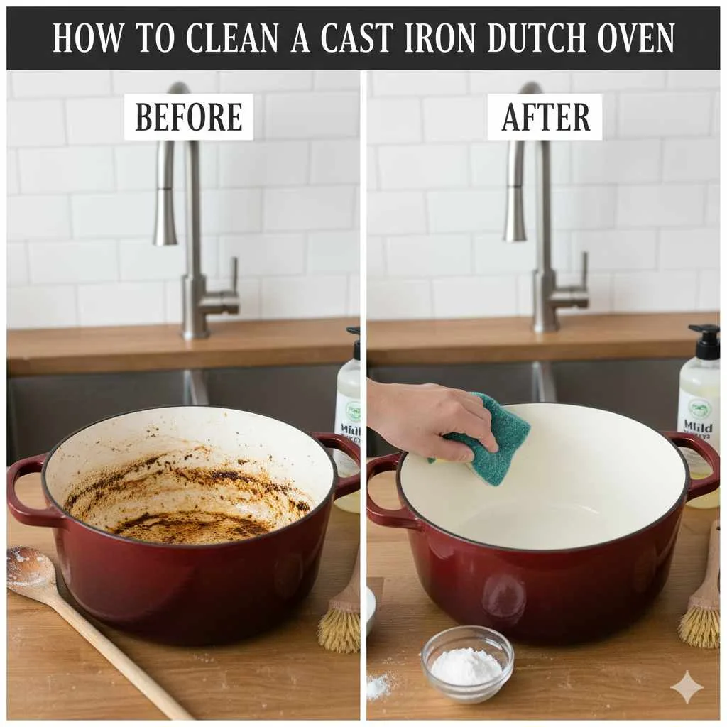 How to Clean a Cast Iron Dutch Oven: Proven Effortless Method