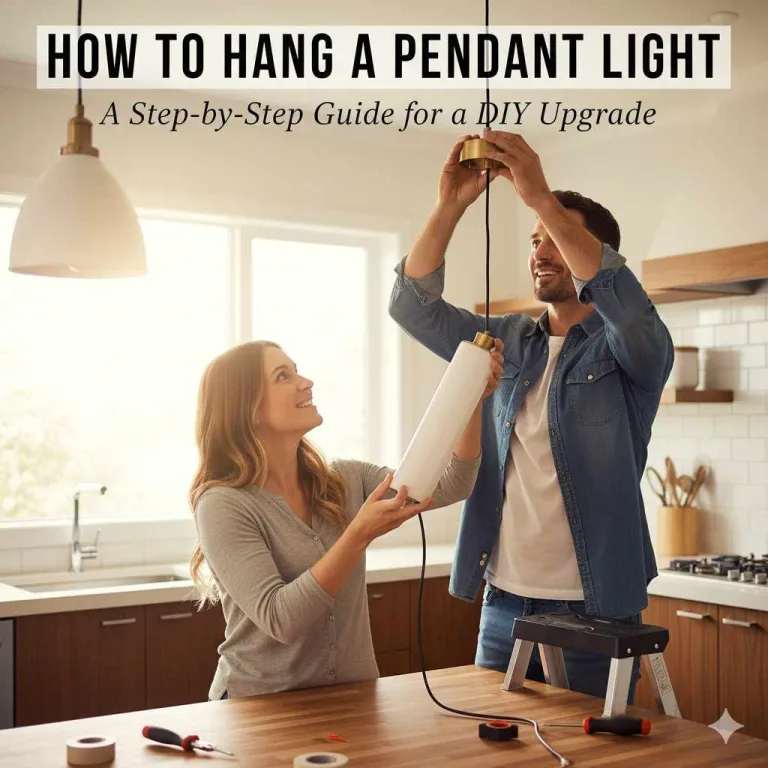 How to Hang a Pendant Light