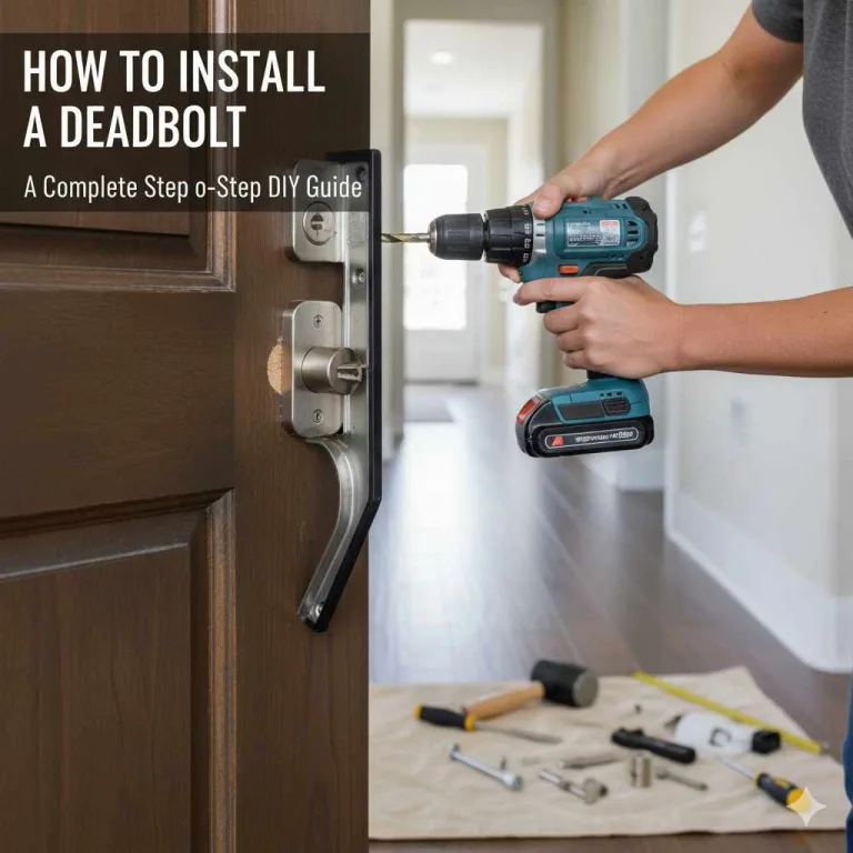 How to Install a Deadbolt