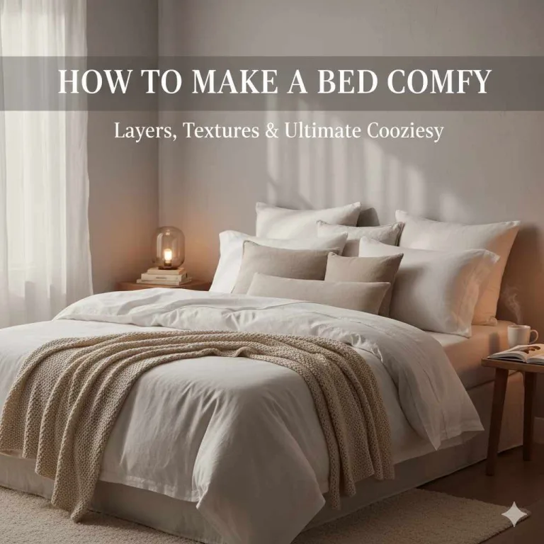 How to Make a Bed Comfy