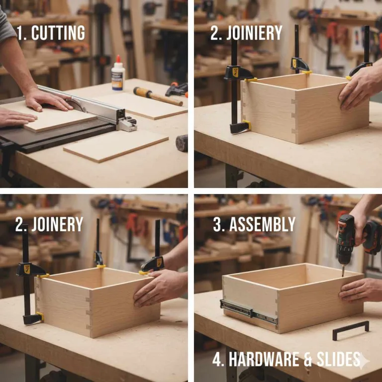 How to Make a Cabinet Drawer