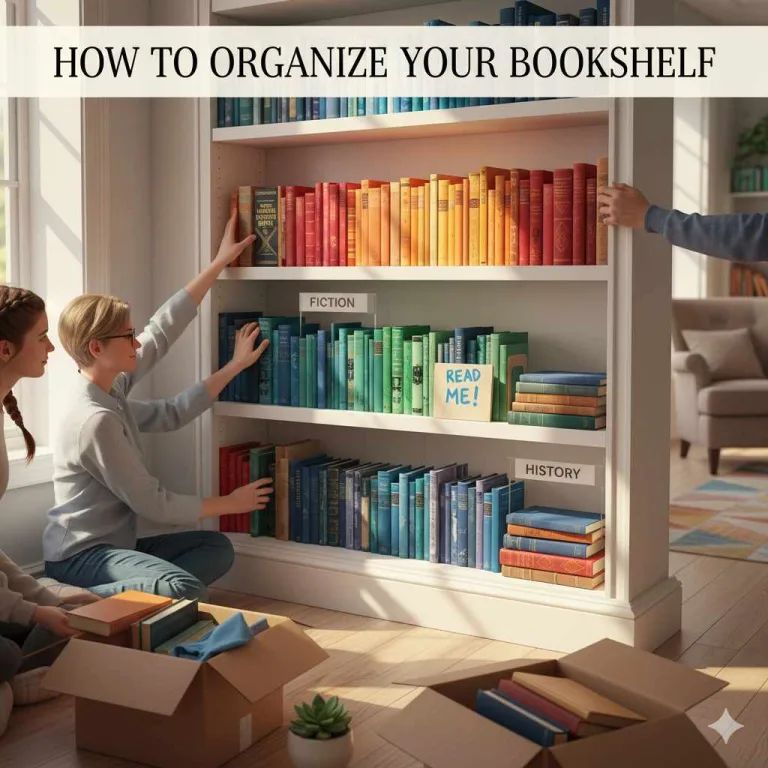 How to Organize Your Bookshelf