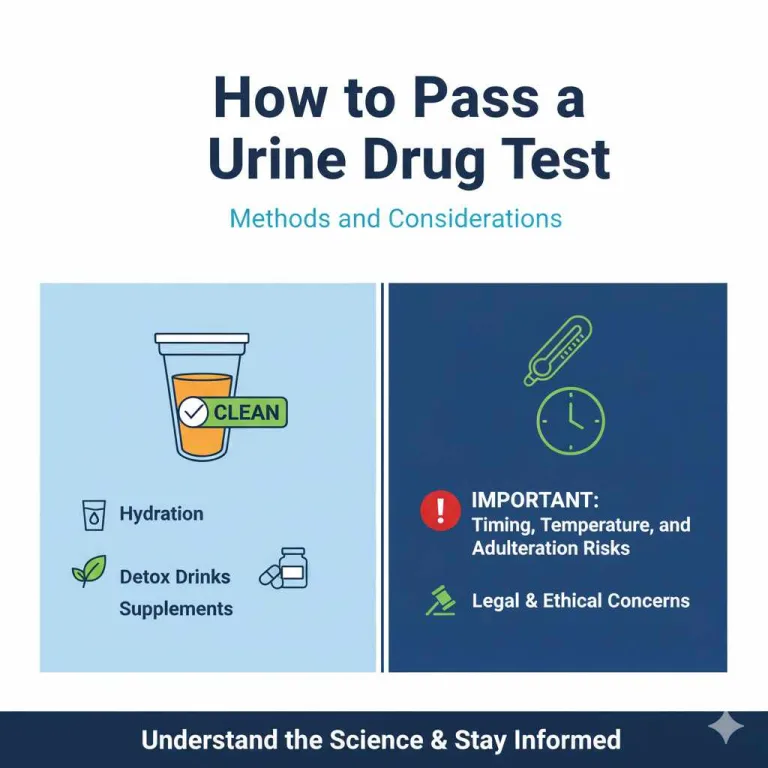 How to Pass a Urine Drug Test