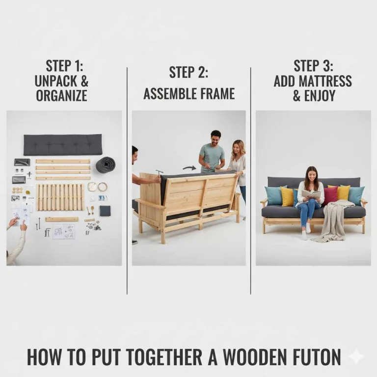 How to Put Together a Wooden Futon