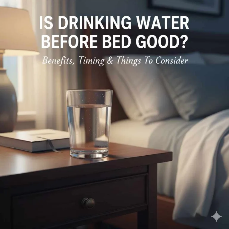 Is Drinking Water Before Bed Good?