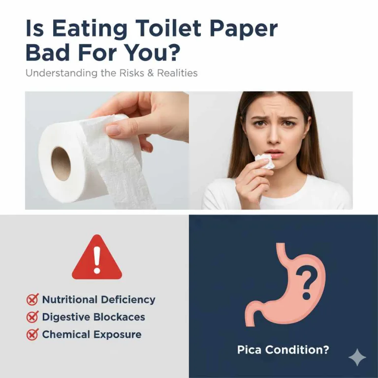 Is Eating Toilet Paper Bad For You?
