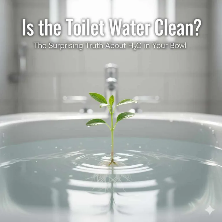 Is the Toilet Water Clean