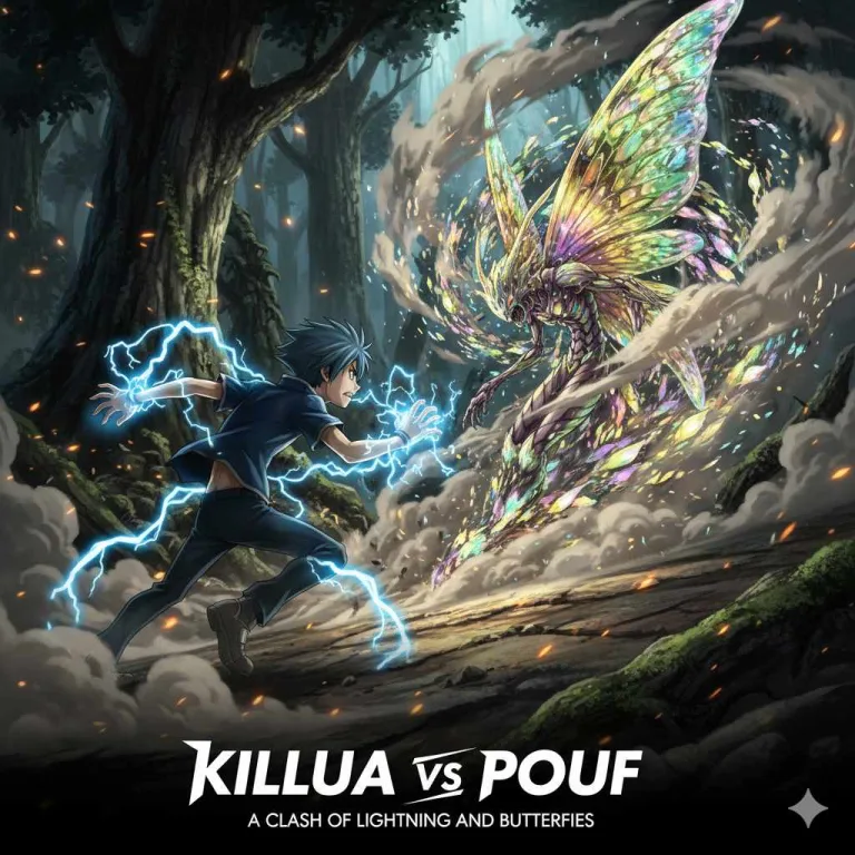 Killua vs Pouf