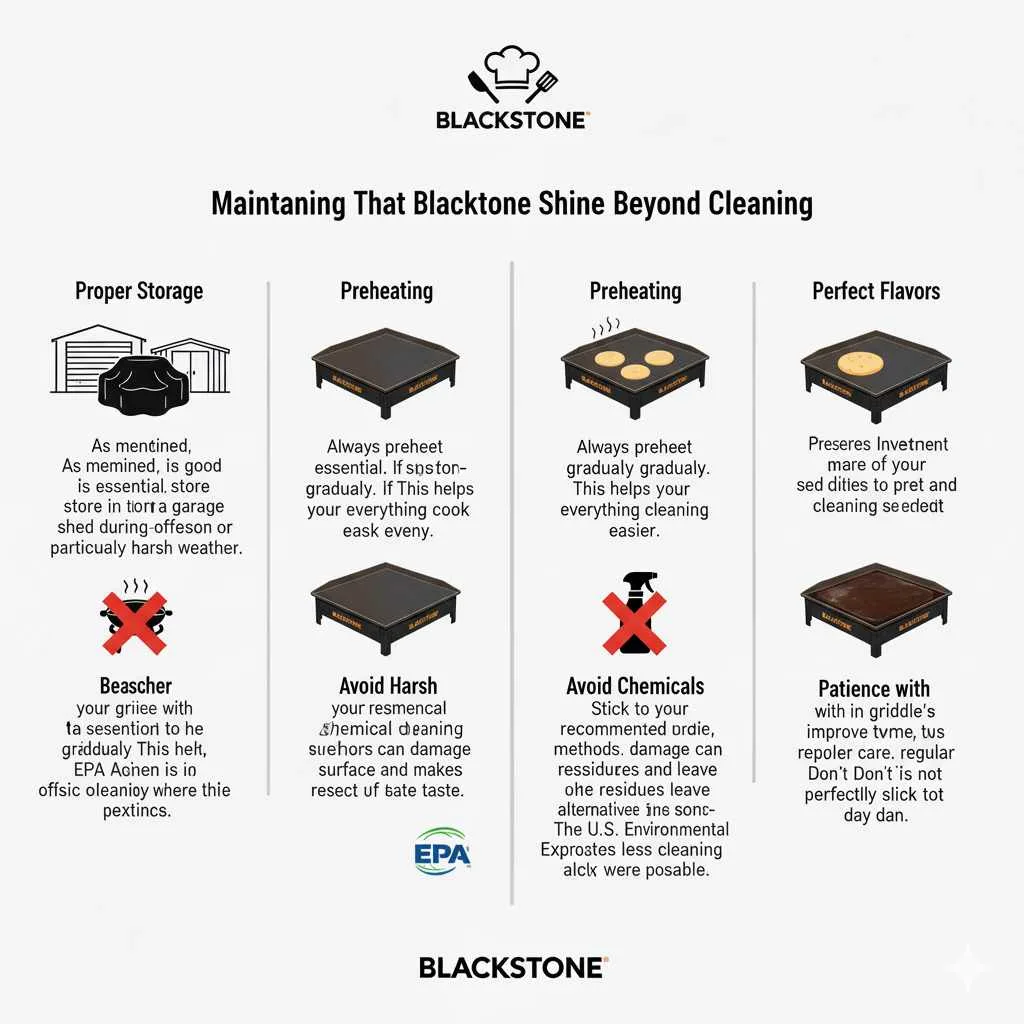Maintaining That Blackstone Shine: Beyond Cleaning