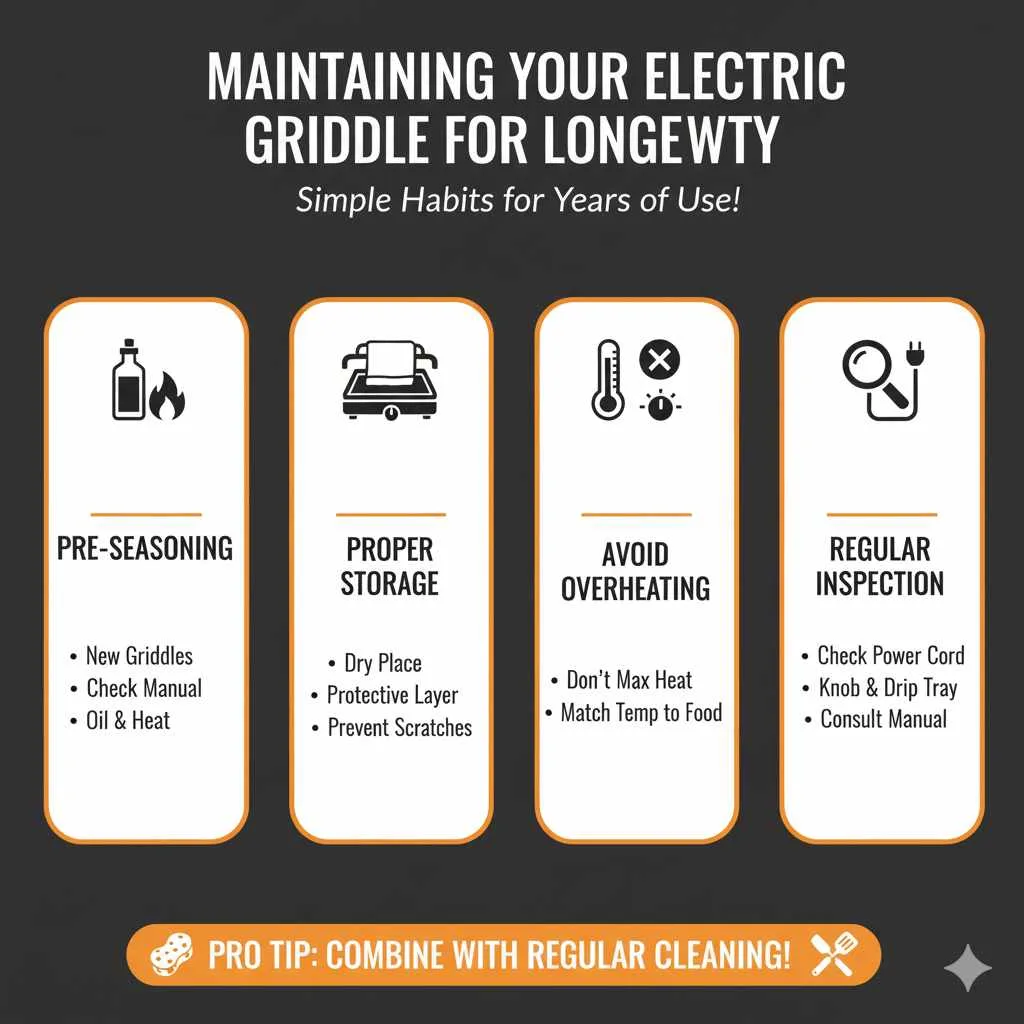 Maintaining Your Electric Griddle for Longevity