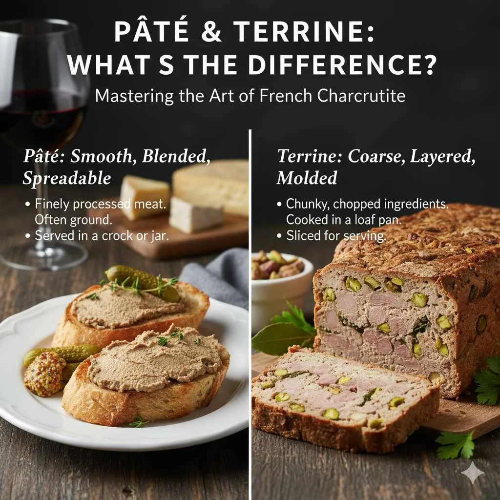 Pâté and Terrine Difference: Essential Guide